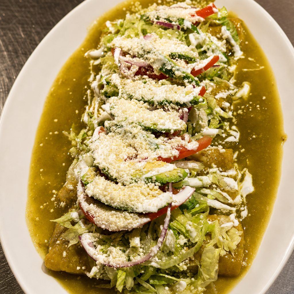 ISAAC'S MOTHER'S FAVORITE ENCHILADAS.
