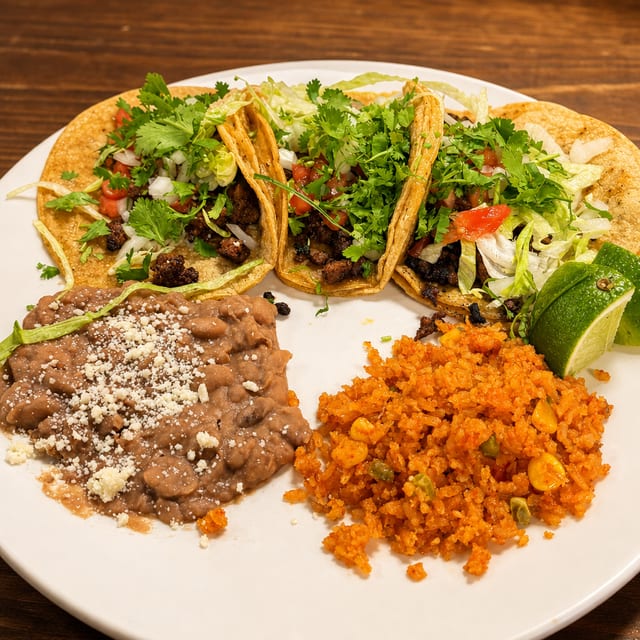 TACO PLATE.